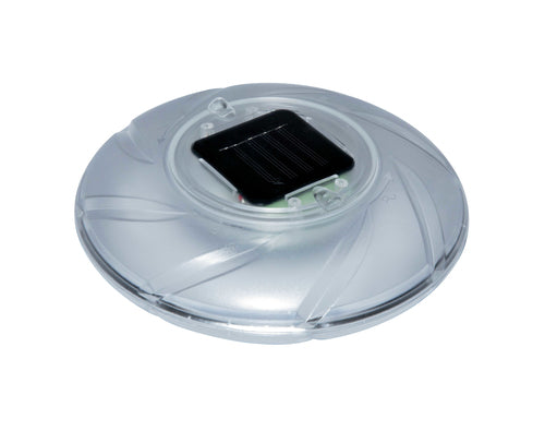 Bestway - 58111 Luz LED RGB flutuante para piscina de carga solar