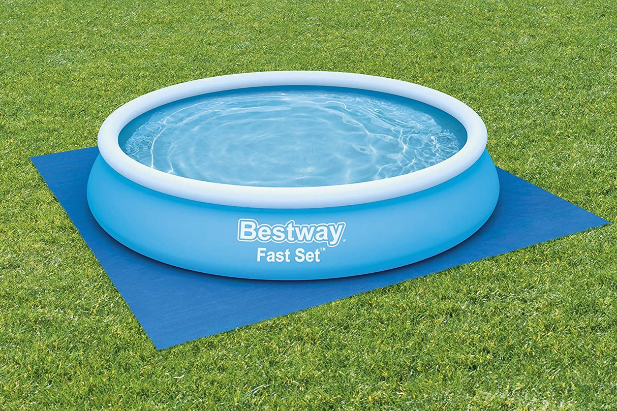 Bestway 58002 - Tapestria terrestre para piscina 396x396 cm