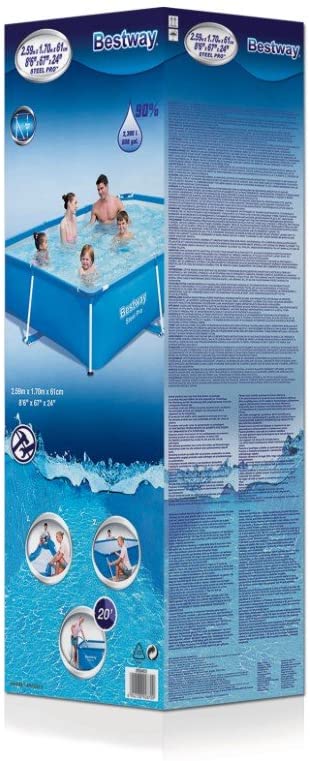 Bestway 56403 - Pool decelagem decepcionável remoto Pro 259x170x61 cm