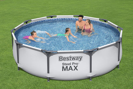 Bestway 56416 - Piscina destacável aço tubular Pro Max 366x76 CM Planta de tratamento de cartucho 1.249 litros - tempo