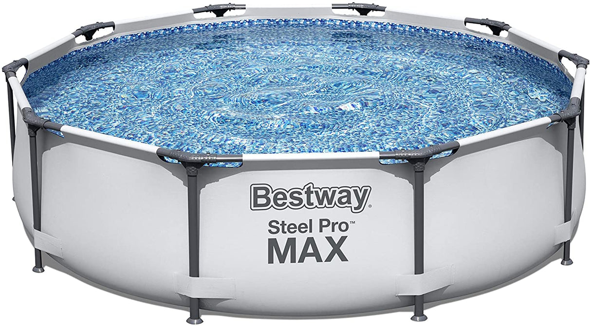 Bestway 56416 - Piscina destacável aço tubular Pro Max 366x76 CM Planta de tratamento de cartucho 1.249 litros - tempo