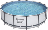 Piscina Steel Pro Max 16015L + Bomba de Filtro (457 ×122 cm) - BESTWAY 56438