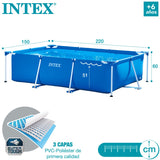 Intex 28270 - Pool destacável 220 x 150 x 60 cm 1662 litros