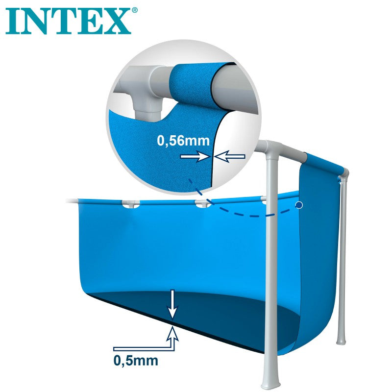 Intex 28270 - Pool destacável 220 x 150 x 60 cm 1662 litros