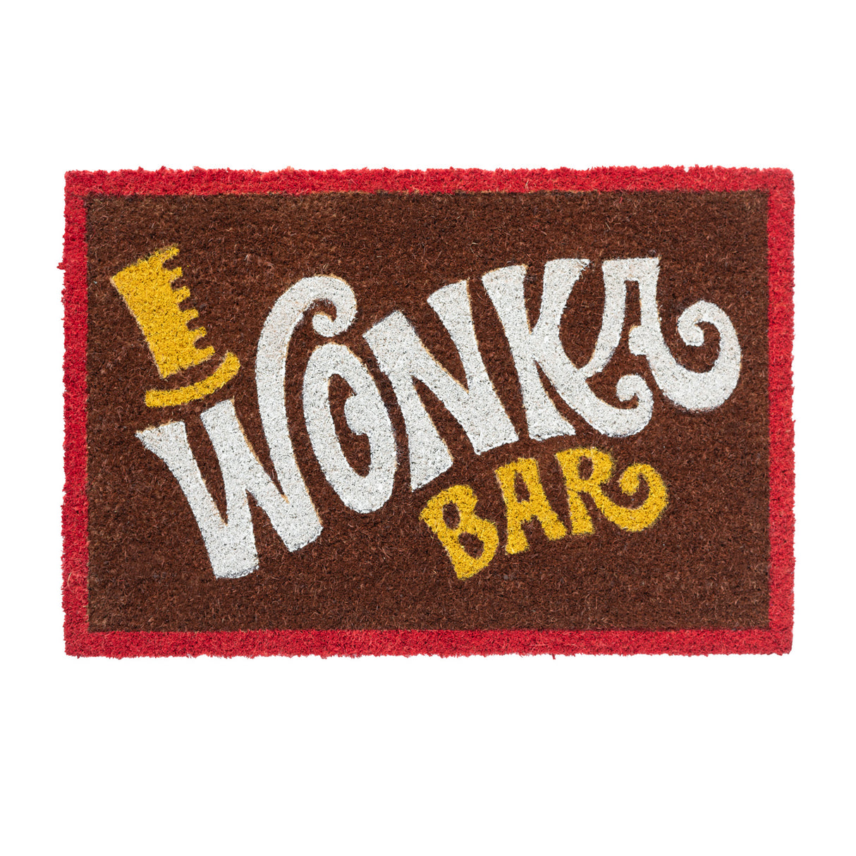 Tapete De Entrada Felpudo Willy Wonka Wonka Bar