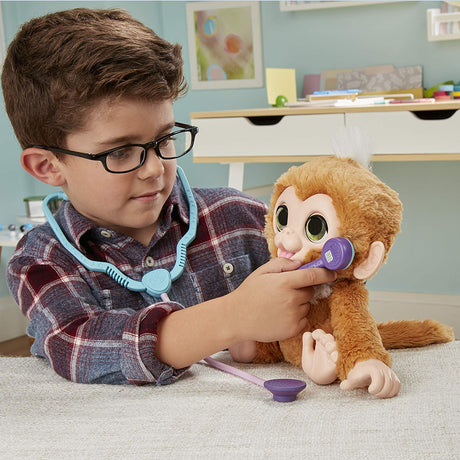 Hasbro FurReal Friends Macaquinha Zandi - Visita ao Doutor