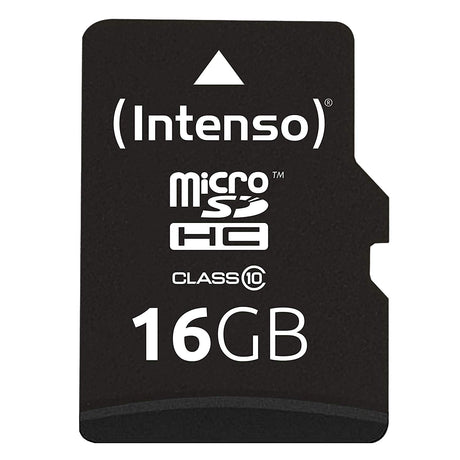 Intenso Cartão de memória micro SDHC 16GB Class 10