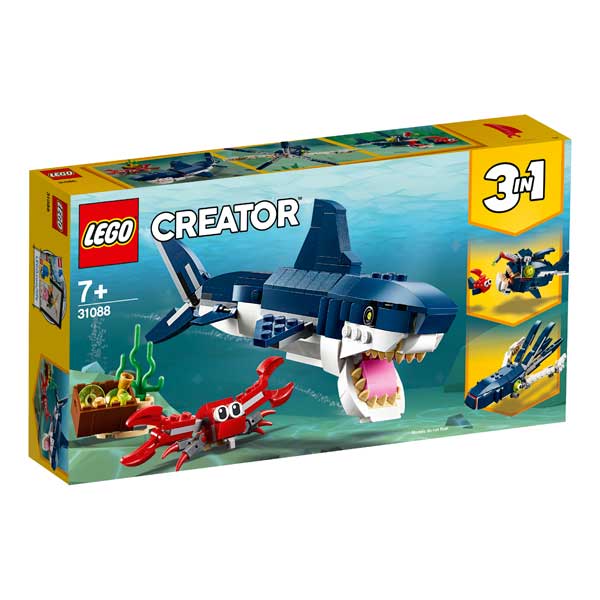 LEGO Creator 31088 Criaturas do fundo do mar