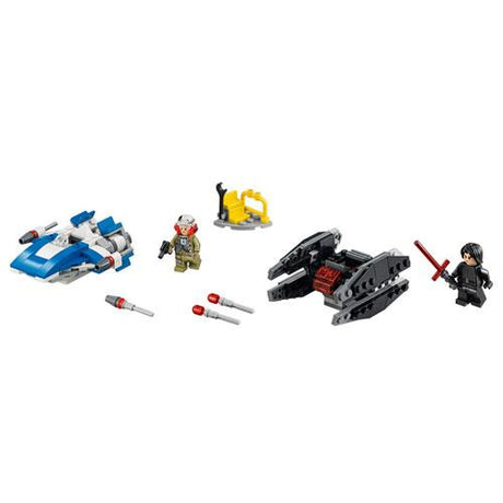 LEGO 75196 Star Wars: A-Wing contra TIE Silencer Microfighters