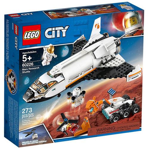 LEGO City 60226 Vaivém Espacial de Pesquisa em Marte