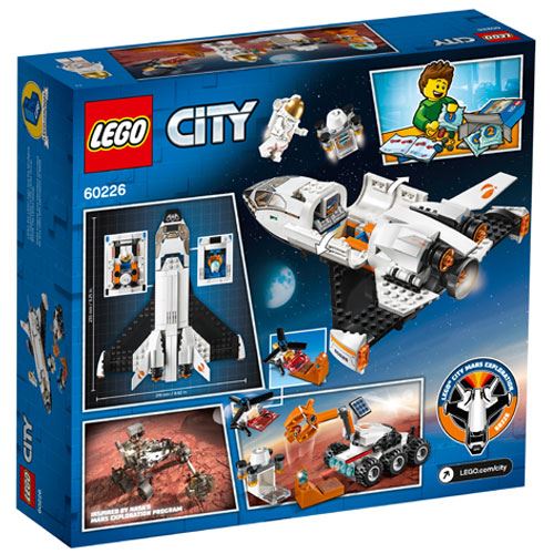 LEGO City 60226 Vaivém Espacial de Pesquisa em Marte