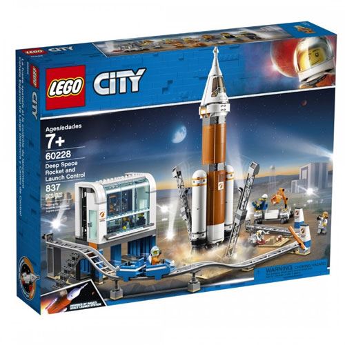 LEGO City 60228 Foguetão de Espaço Intersideral e Controlo de Lançamento