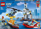 LEGO City 60308 Polícia e Brigada de Incêndio na costa