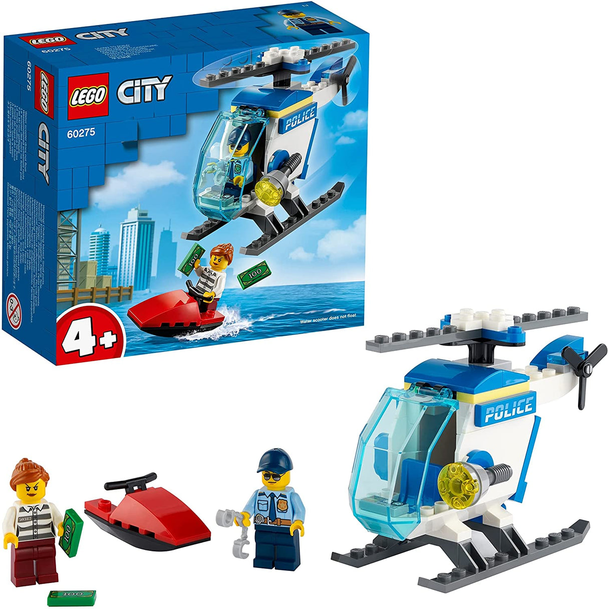 LEGO City Helicóptero Da Polícia - 60275