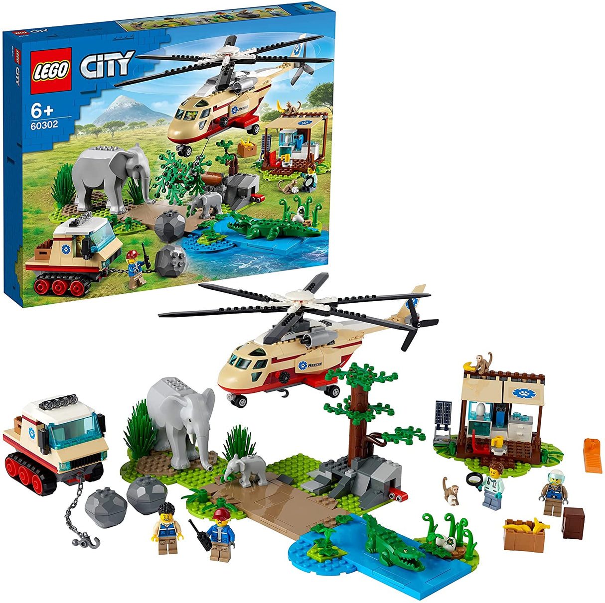 LEGO City Operação de Salvamento de Animais Selvagens - 60302