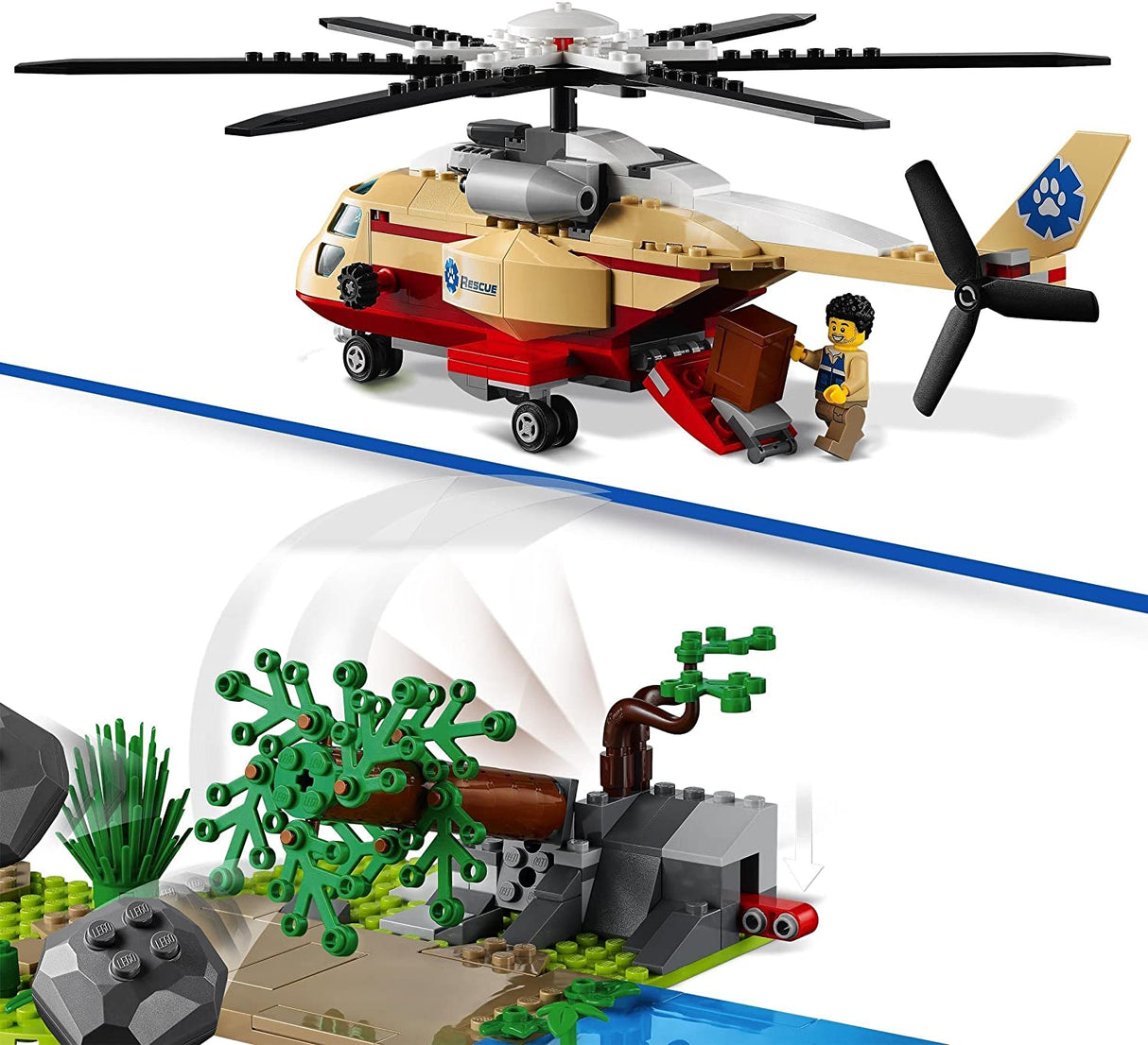 LEGO City Operação de Salvamento de Animais Selvagens - 60302