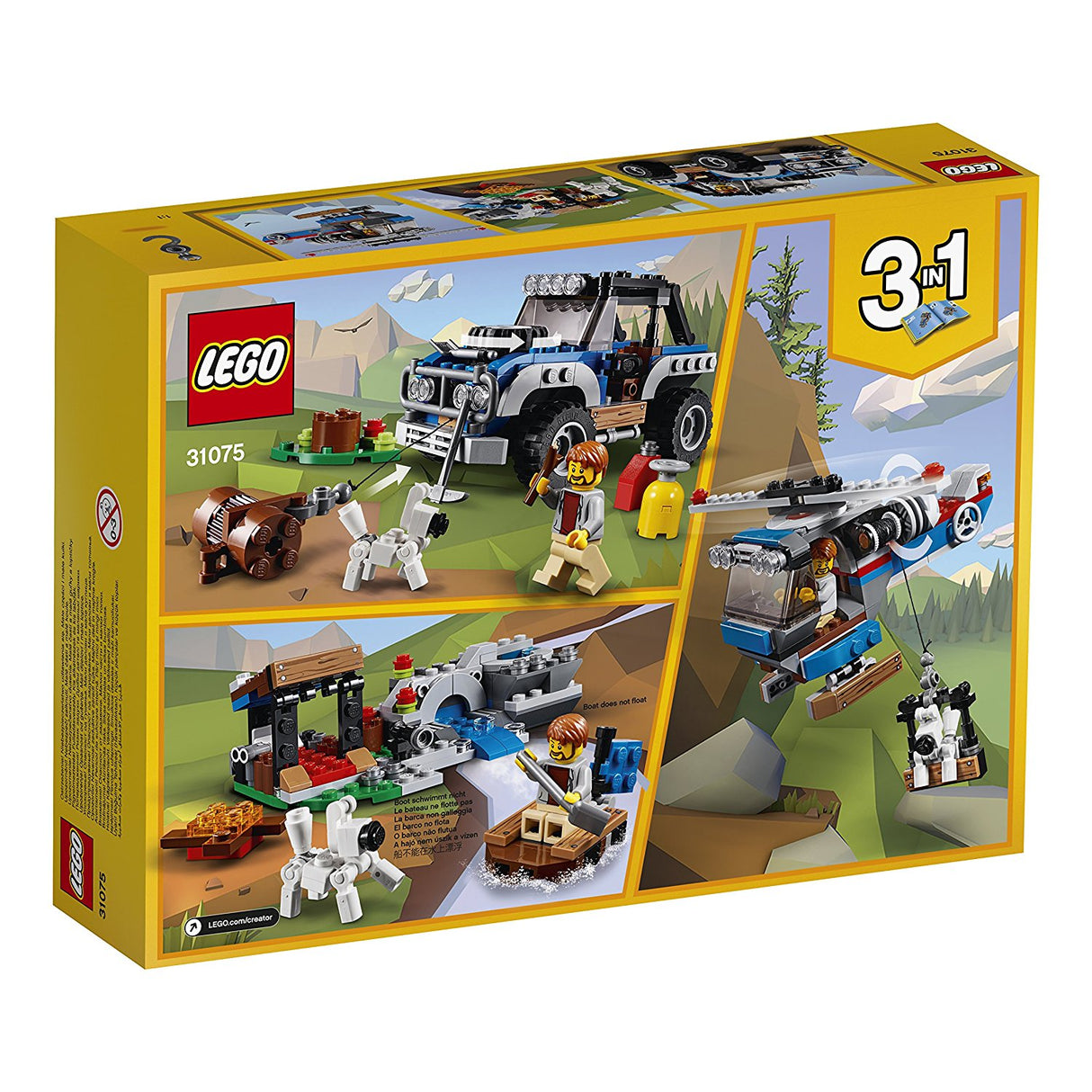 LEGO Creator 31075 Aventuras pelo Interior