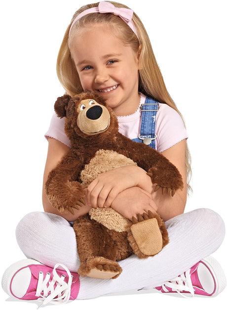 Masha e o Urso - Grande - Boneca 23cm + Urso 40cm