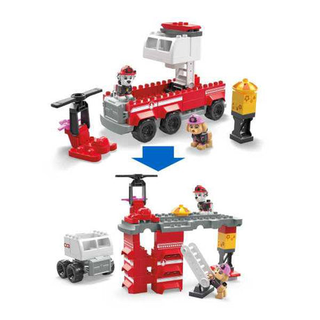 MEGA Bloks Patrulha Pata Caminhão de Bombeiros de Marshall