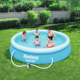 Bestway 57274 - Conjunto de tratamento automático de piscina automática de 366x76 cm da piscina com 1.249 litros - tempo