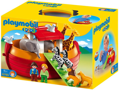 Playmobil 1.2.3 - Arca de Noé portátil - 6765