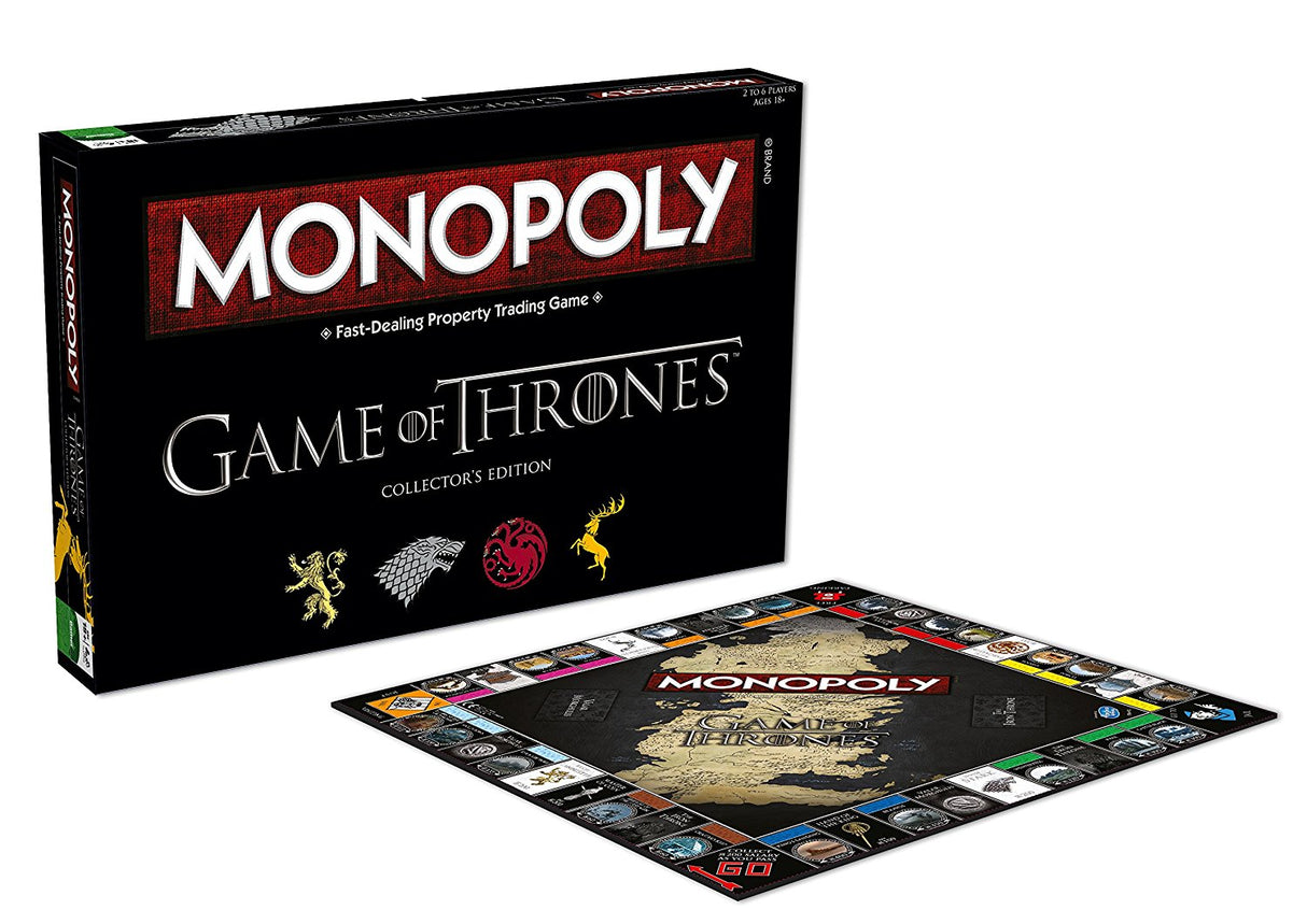 Monopoly Guerra dos Tronos Deluxe - Monopoly Game of Thrones Deluxe Collector's Edition