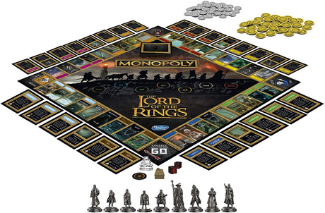 Monopoly The Lord of The Rings - O Senhor dos Anéis - Jogo Inglês