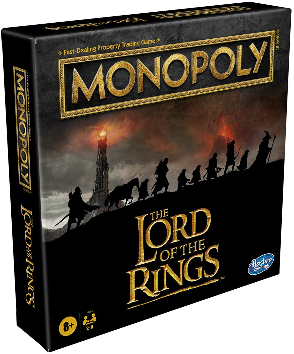 Monopoly The Lord of The Rings - O Senhor dos Anéis - Jogo Inglês