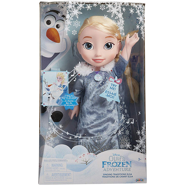 Nova Elsa Deluxe com Musica - Frozen Singing Traditions