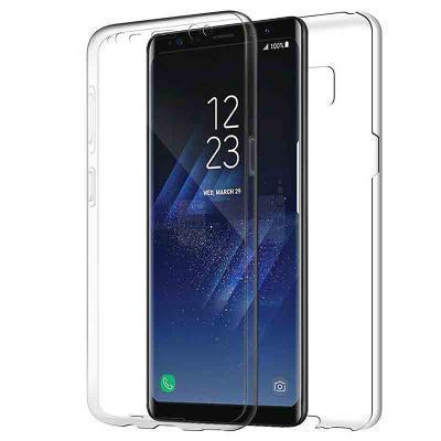 Capa Silicone Gel Samsung Galaxy Note 8 Frontal e Traseira Ultra Slim 03Mm Transparente