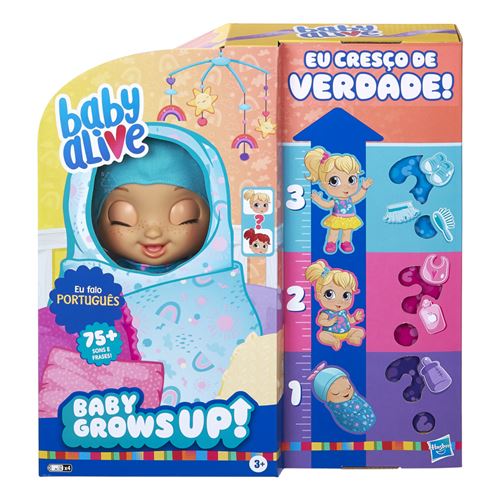 Baby Alive Grows Up - Eu Cresço de Verdade - Português