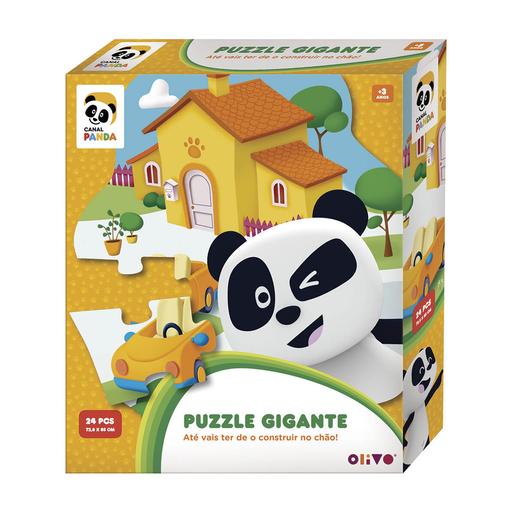 Panda Puzzle Gigante de Chão 24 Peças - Olivo