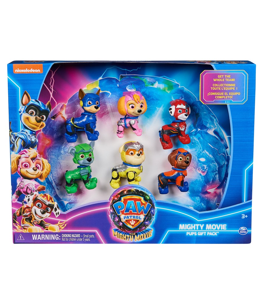 Pack de Figuras Patrulha Pata Filme 2 - Paw Patrol