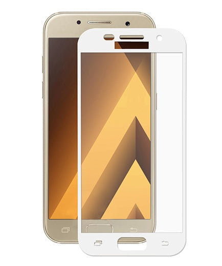 Pelicula Vidro Temperado Full Cover 3D Branco para Samsung Galaxy A5 2017 - Multi4you®