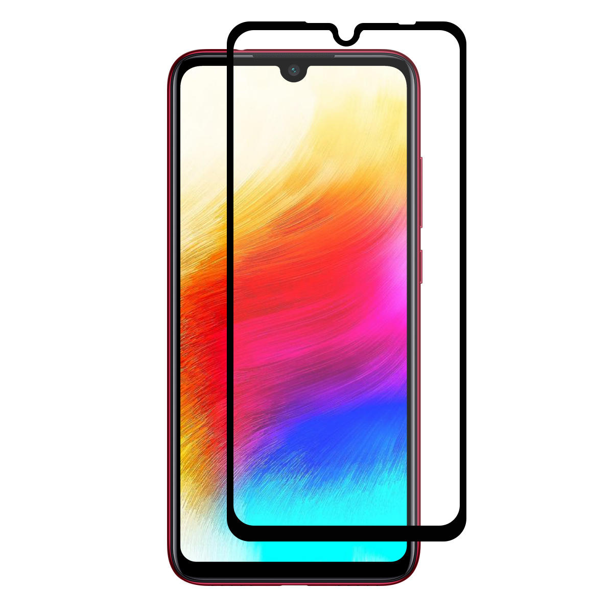 Pelicula Vidro Temperado Full Cover 3D para Xiaomi Redmi 7 - Multi4you®