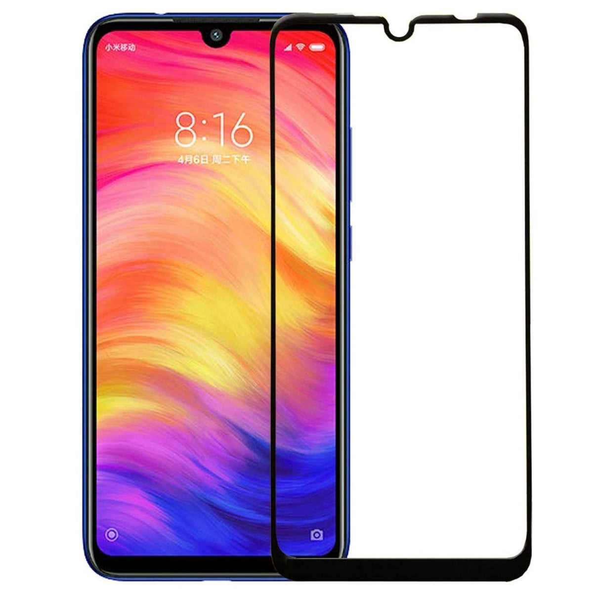 Pelicula Vidro Temperado Full Cover 3D para Xiaomi Redmi Note 7 Pro - Multi4you®