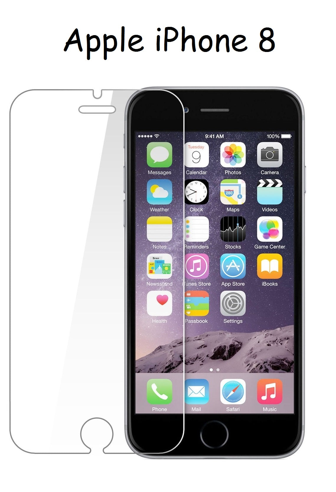 Pelicula Vidro Temperado para Apple iPhone 8 - Multi4you®