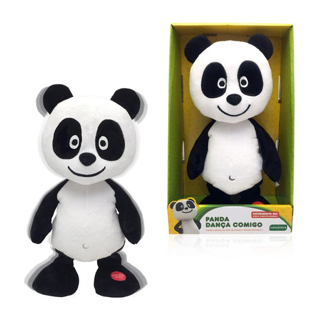 Peluche Panda Dança Comigo - Concentra