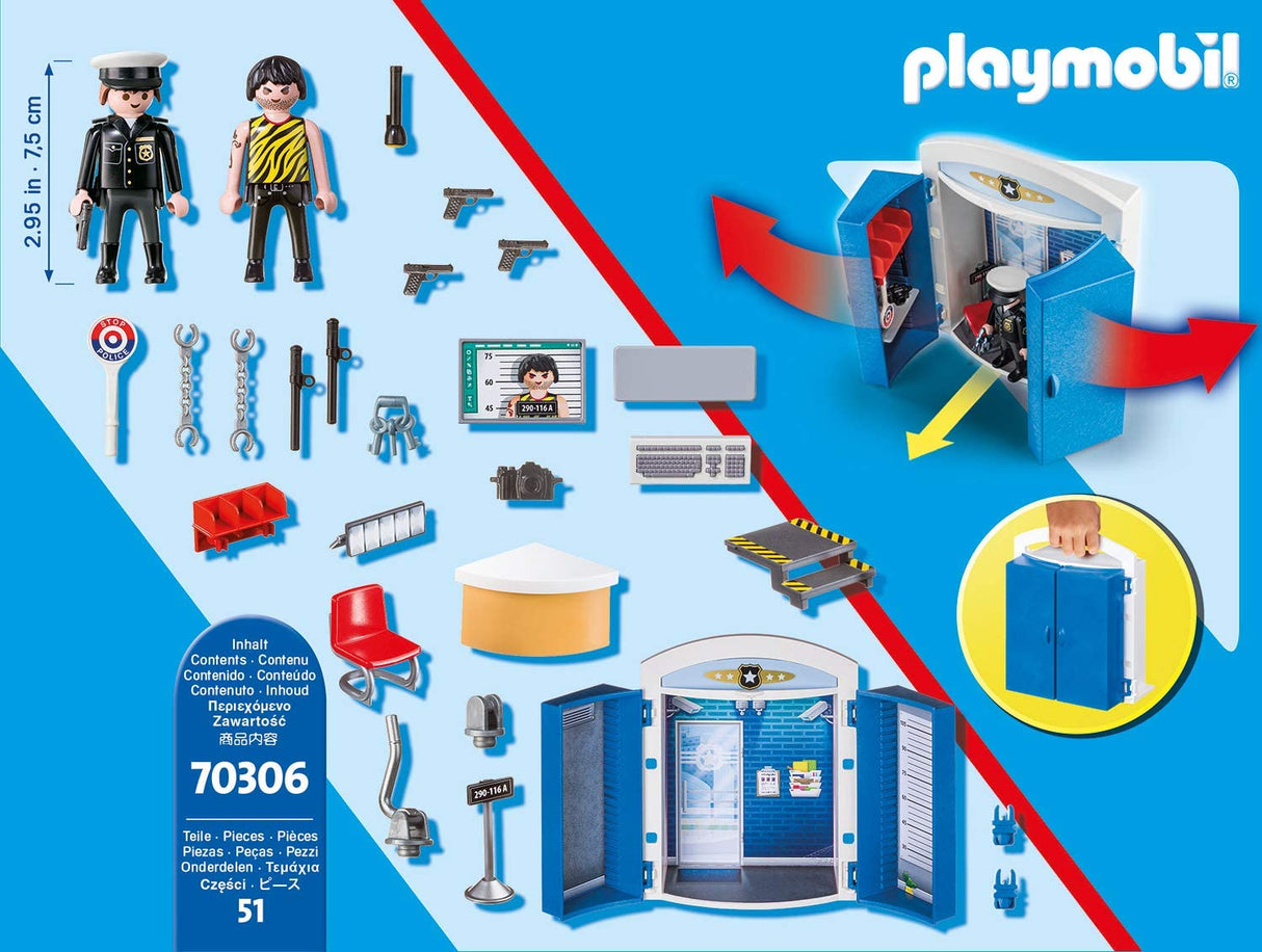 Playmobil City Action Cofre Polícia - 70306