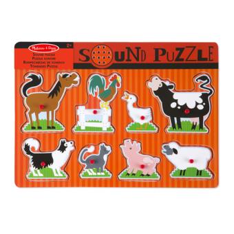 Puzzle Melissa & Doug Sound Puzzle - Farm Animals