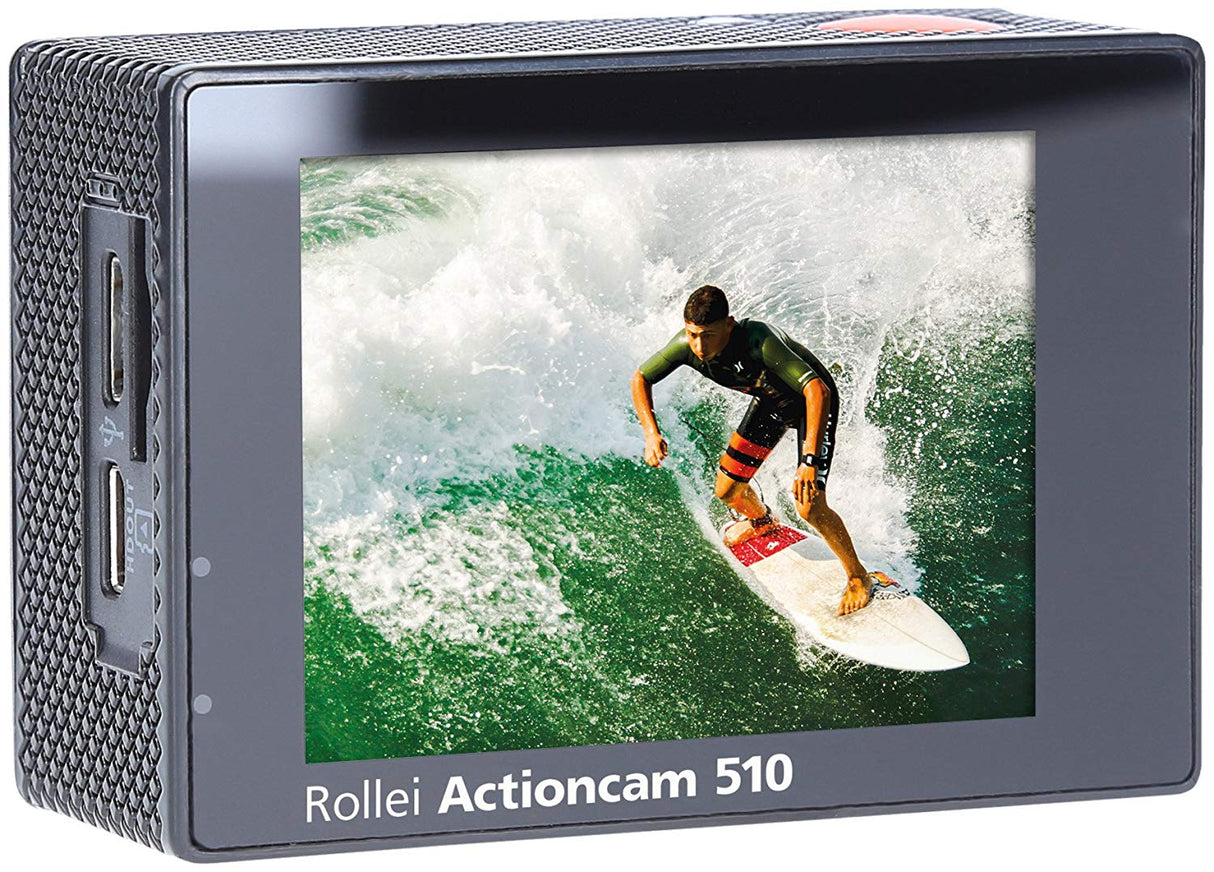 Rollei Câmara de Ação 510 Action Cam 1080p WIFI, Função Webcam