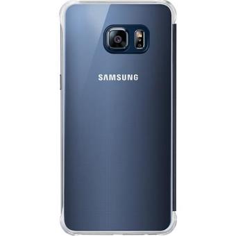 Samsung Capa Clear View para Galaxy S6 Edge Plus - Azul