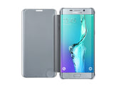 Samsung Capa Clear View para Galaxy S6 Edge Plus - Prateado