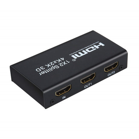 Splitter Multiplicador HDMI 1 x 2 4K 2K Suporte 3D - 1 Entrada 2 Saídas - Multi4you®