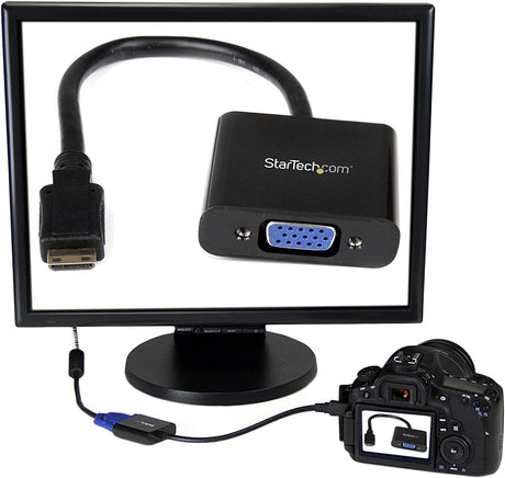 StarTech.com Mini HDMI para VGA MNHD2VGAE2