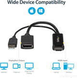 Startech Conversor HDMI para DisplayPort 4K