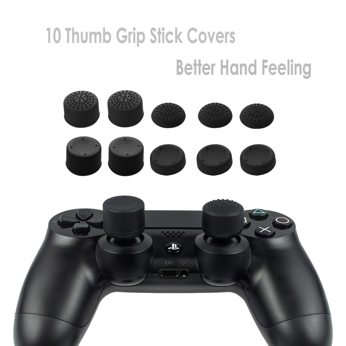 Stick Grips para PS4 Pack 10 Peças - Multi4you®