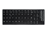 Stick Letras Autocolantes para Teclado Layout em Vários Idiomas