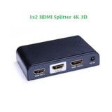 Techly Splitter 1 X 2 HDMI 4K 2K Multiplicador de Vídeo