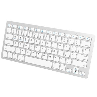 Teclado Wireless Bluetooth JETech Universal Branco